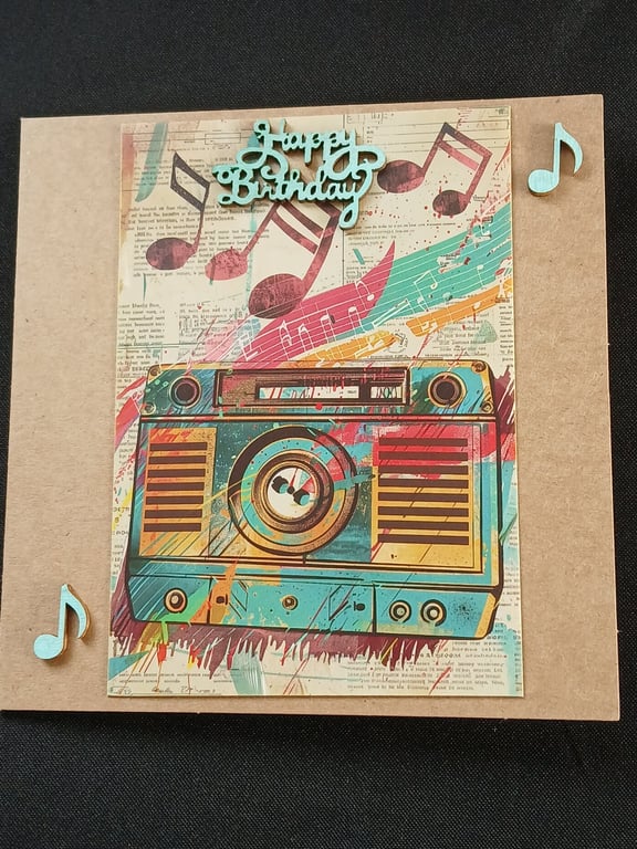 Handmade birthday card 