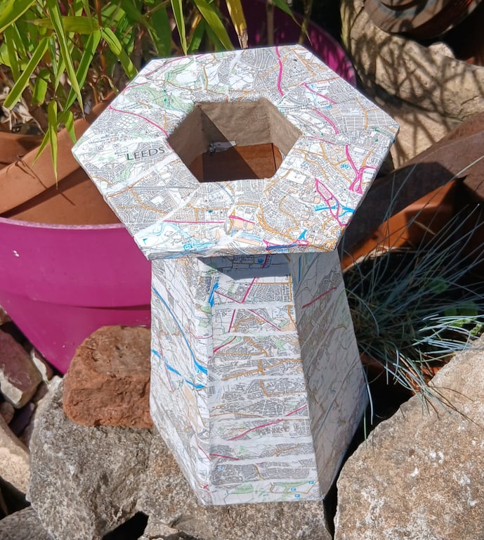 Papier-mache Vessel