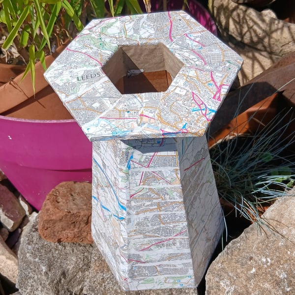 Papier-mache Vessel