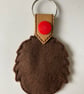 887. Hedgehog keyring. - Image 3