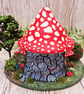 Bridge Cottage - Indoor Handmade Fairy House - Image 6
