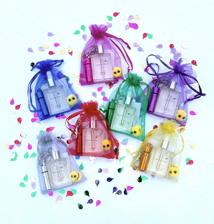 Bee Rescue Kit: Always Bee Happy Keyring with Syrup, Dropper Bottle Gift Bag