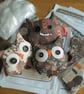 Sew a Softie, Owl Cat Thing Craft Sewing Kit and Tutorial - WonkyGiraffe - Image 1