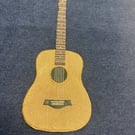 Large Embroidered Acoustic Guitar Patch – Music Lover, Guitarist Gift Appliqué