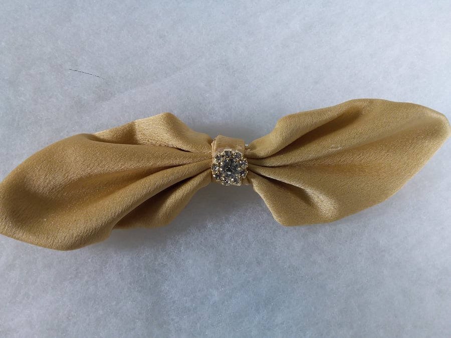 TIAVE, hair bow, Gold, Beautiful gift idea