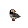 Wonderfully Whimsical Layered Puffin Scandi Brooch EllyMental 