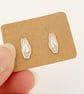 Owl Stud Earrings (Sterling Silver) - Image 2