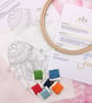 Embroidery Kit - Jellyfish Hand Embroidery - Image 5