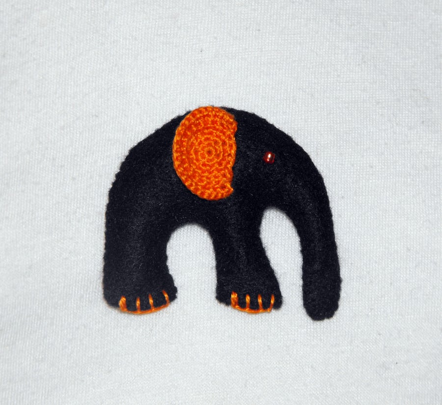 Elephant Brooch