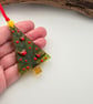 Robins Christmas Tree Decoration with Yellow Star - Image 7