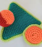 Handmade soft-play baby rattle and toys - Image 2