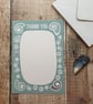 Fossils A5 Thank You Letter Set - Image 1