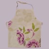 Girl's apron pretty floral