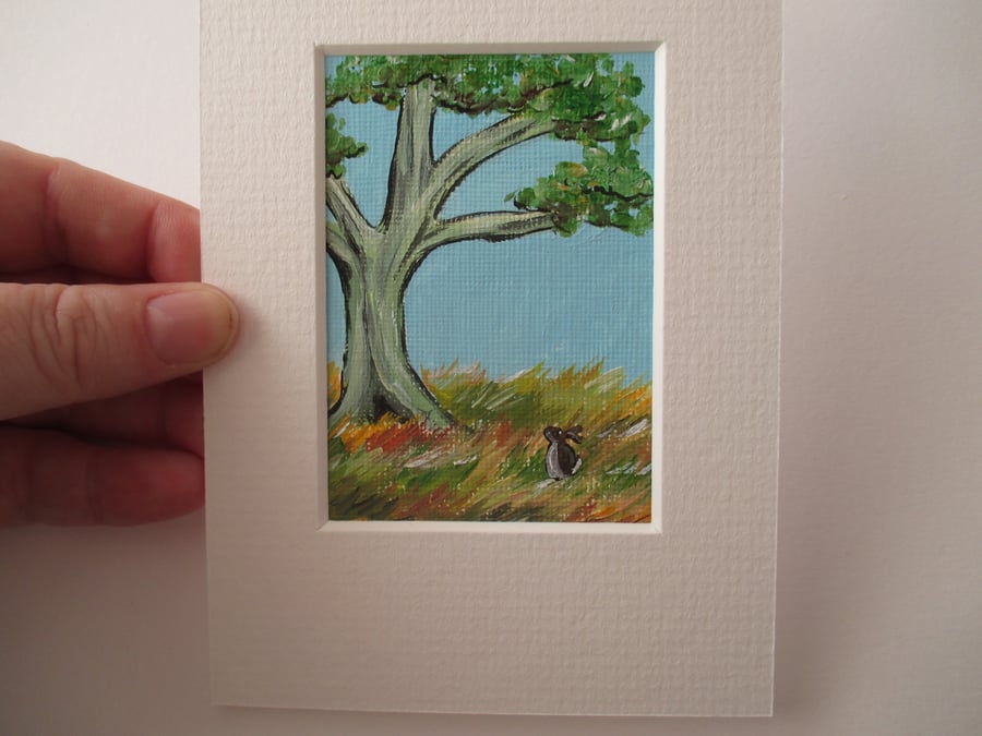 ACEO Rabbit aceo Summer