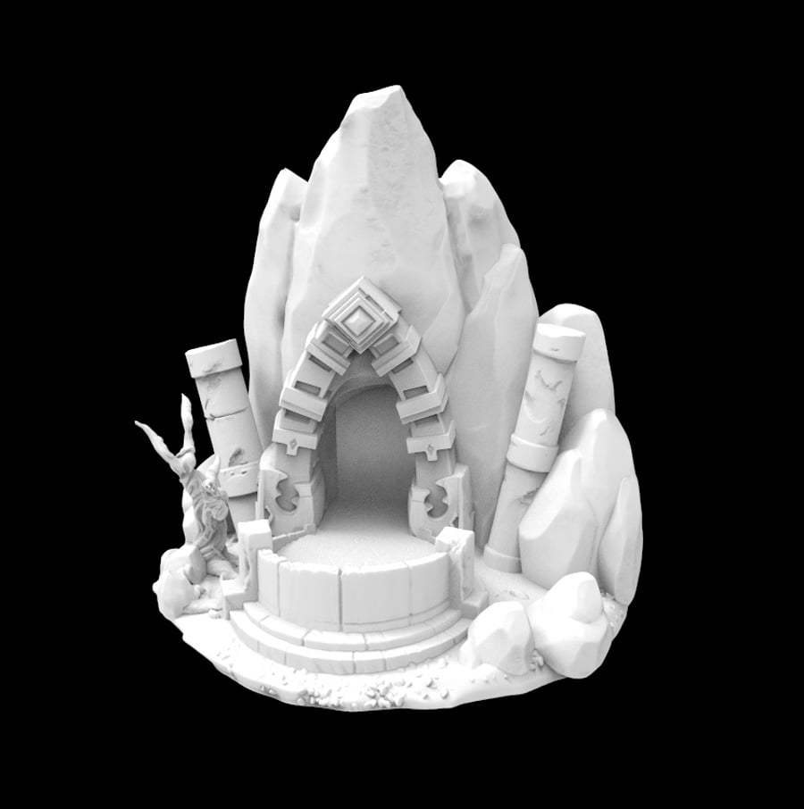 Possibly Cool Dice Towers - Rock - DnD Pathfind... - Folksy