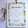 British wildflowers 2016 calendar