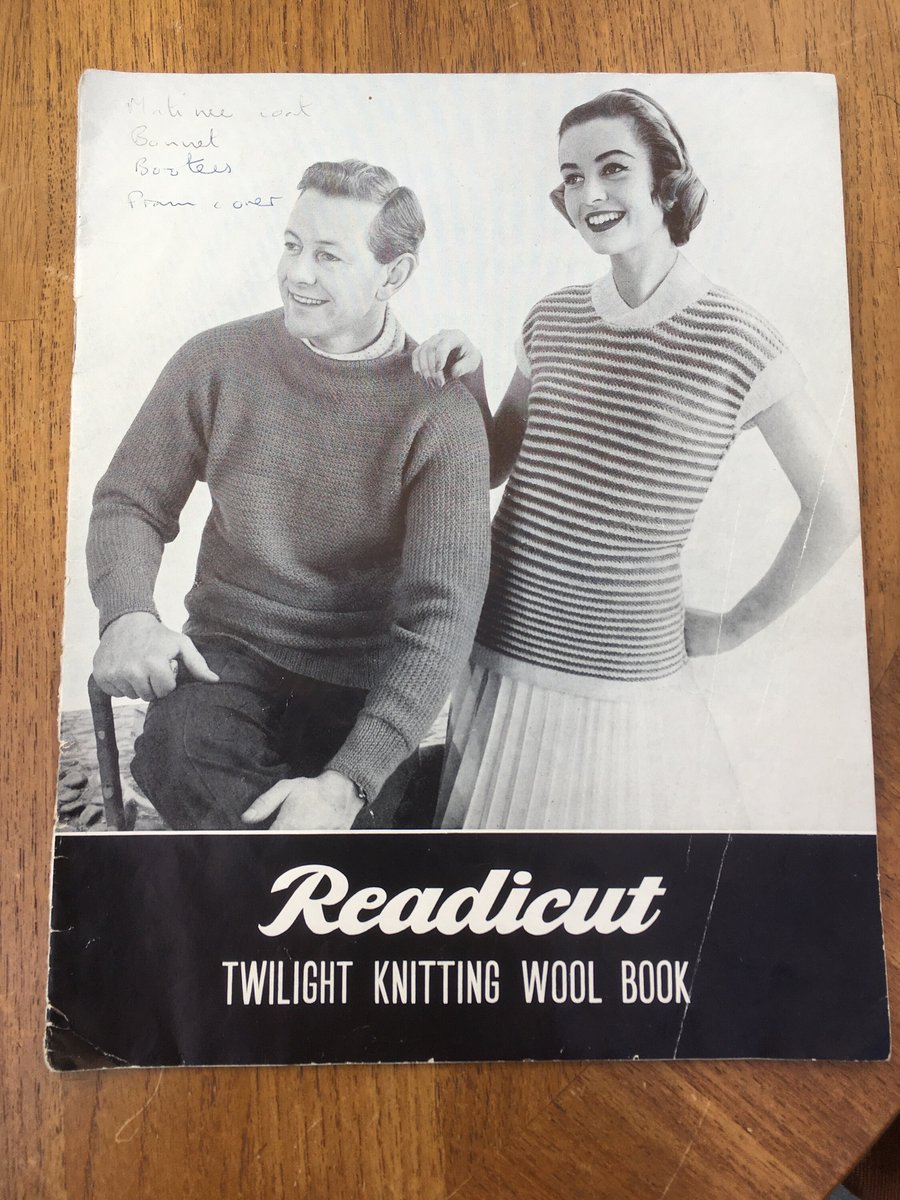 Readicut Twilight Knitting Wool Book 1950s