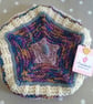 Hand Knitted Baby Girl's 'Jeager' Aran Merino Wool Beret Hat  12-18 mths ONE OFF - Image 4
