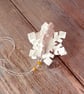 Snowflake Bauble - Gold Beads