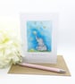 Reach for the stars 'Ellie' Elephant Card - Blank - Image 1