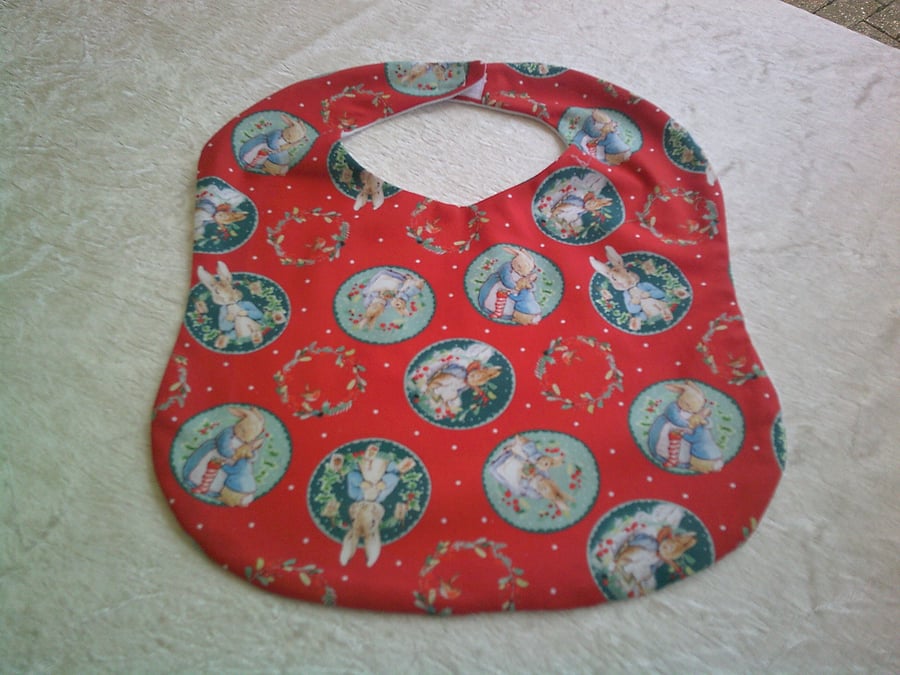 Peter Rabbit Babies Christmas Bib