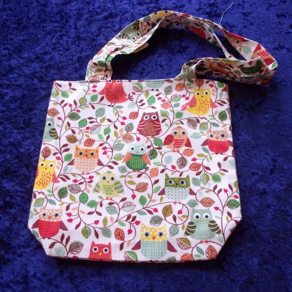 Owls Fabric Bag