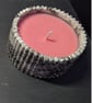 Black & White Eco-resin Jar with Candle