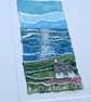 Sparkle Cottage - Painted paper collage. A4 Mounted only - Image 2
