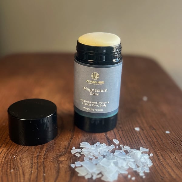 Soothing Hydrating Magnesium Balm Stick (75g) - Fragrance Free