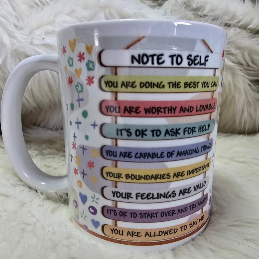 Inspirational mug