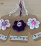 French Knitted Gift Tags - Image 1