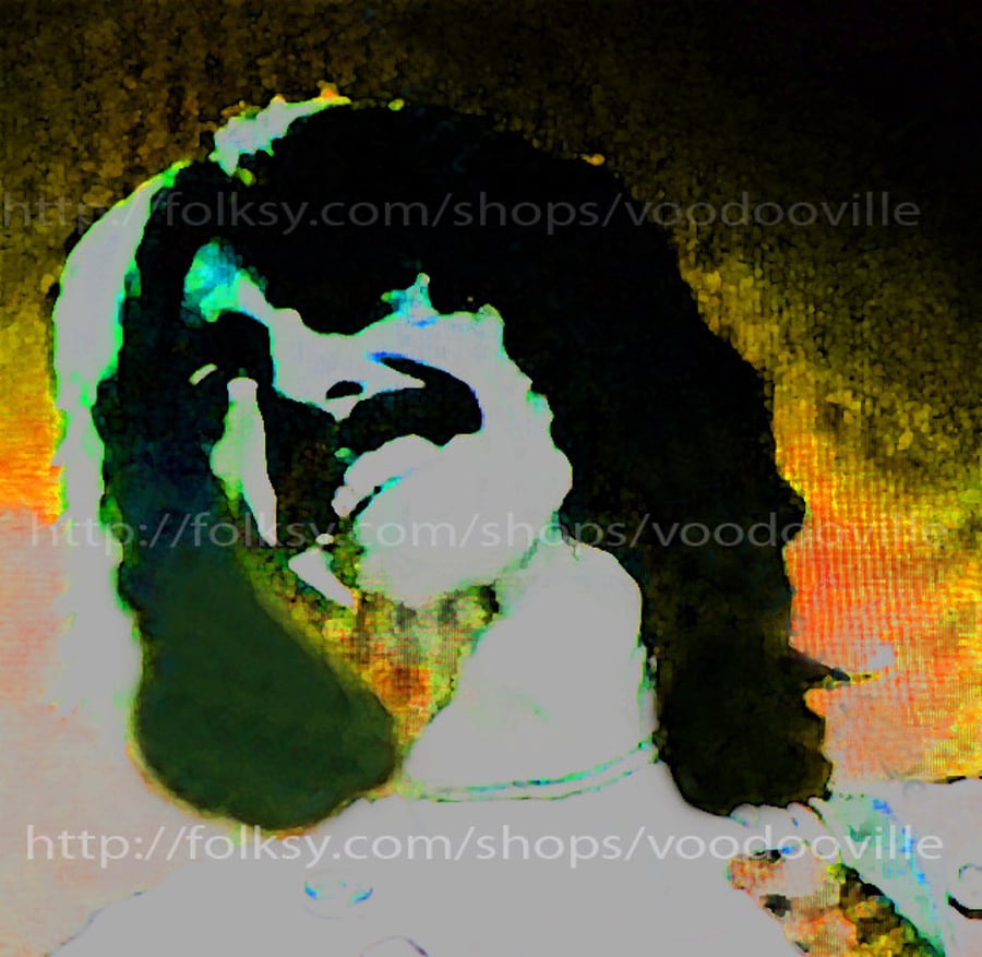 The Beatles George Harrison beautiful art print 11 x 8 inches 