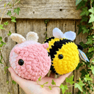 Crochet Amigurumi Bees 