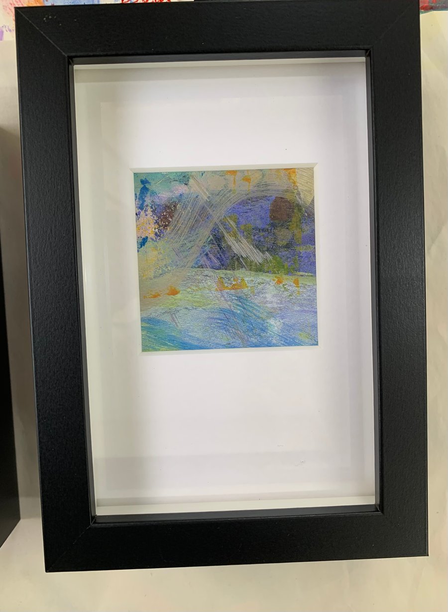  Storm Break Abstract Seascape 