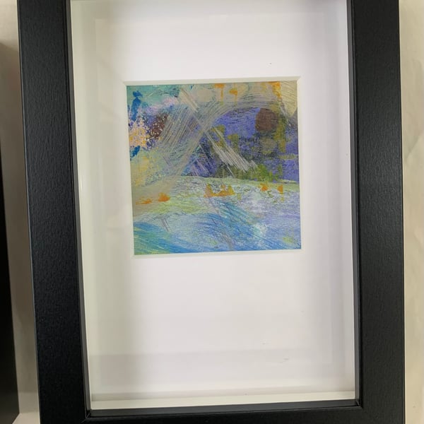  Storm Break Abstract Seascape 