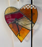 Patchwork Dragonfly Heart - Image 2