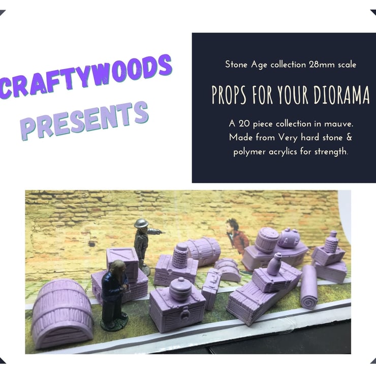 28mm scale props for wargaming or display - Folksy