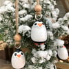 Penguin small hanging decoration 