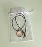 Pretty Floral Shabby Chic Pendant Necklace. Design 1 - Image 4
