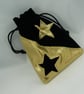  Draw string gift bag sparkly star sesign - Image 1