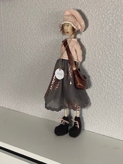 Alice - handmade needle felted doll