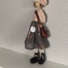 Alice - handmade needle felted doll