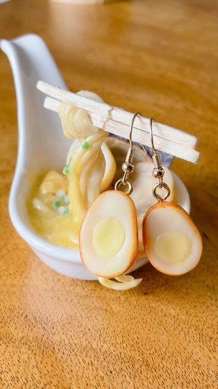 Tea Egg Earrings