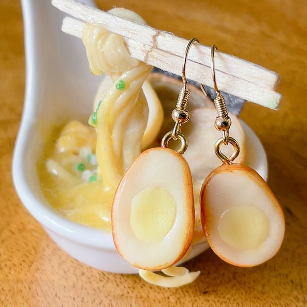 Tea Egg Earrings