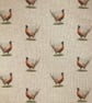 Pheasant Table Runner, Apron 4 Placemats