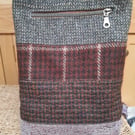 Harris Tweed crossbody bag