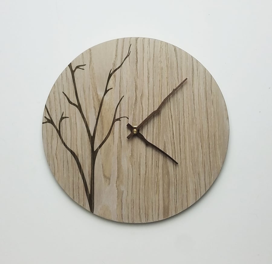 Wall Clock modern contemporary design handmade