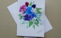 original hand painted cards