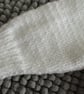 14" Newborn Eyelet V Neck Cardigan - Image 3