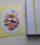 Easter card. 3D Easter card. Chicks. Ref 402 - Image 2